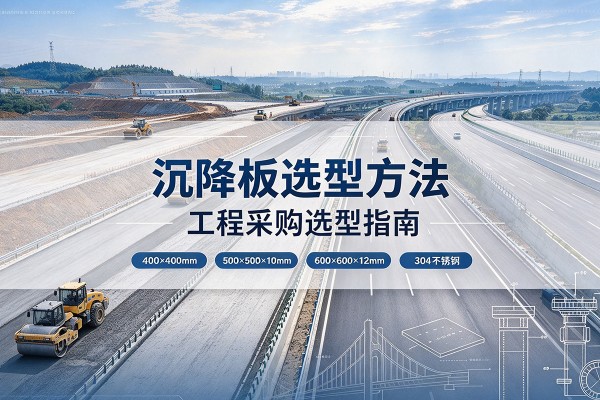 涵江沉降板选择方法
