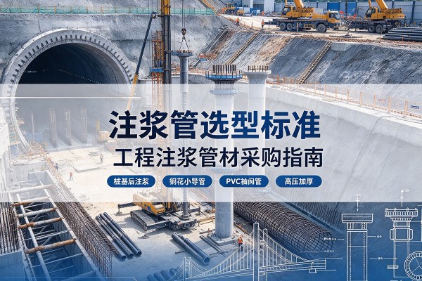 涵江注浆管选型标准