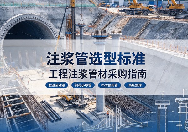 涵江注浆管选型标准